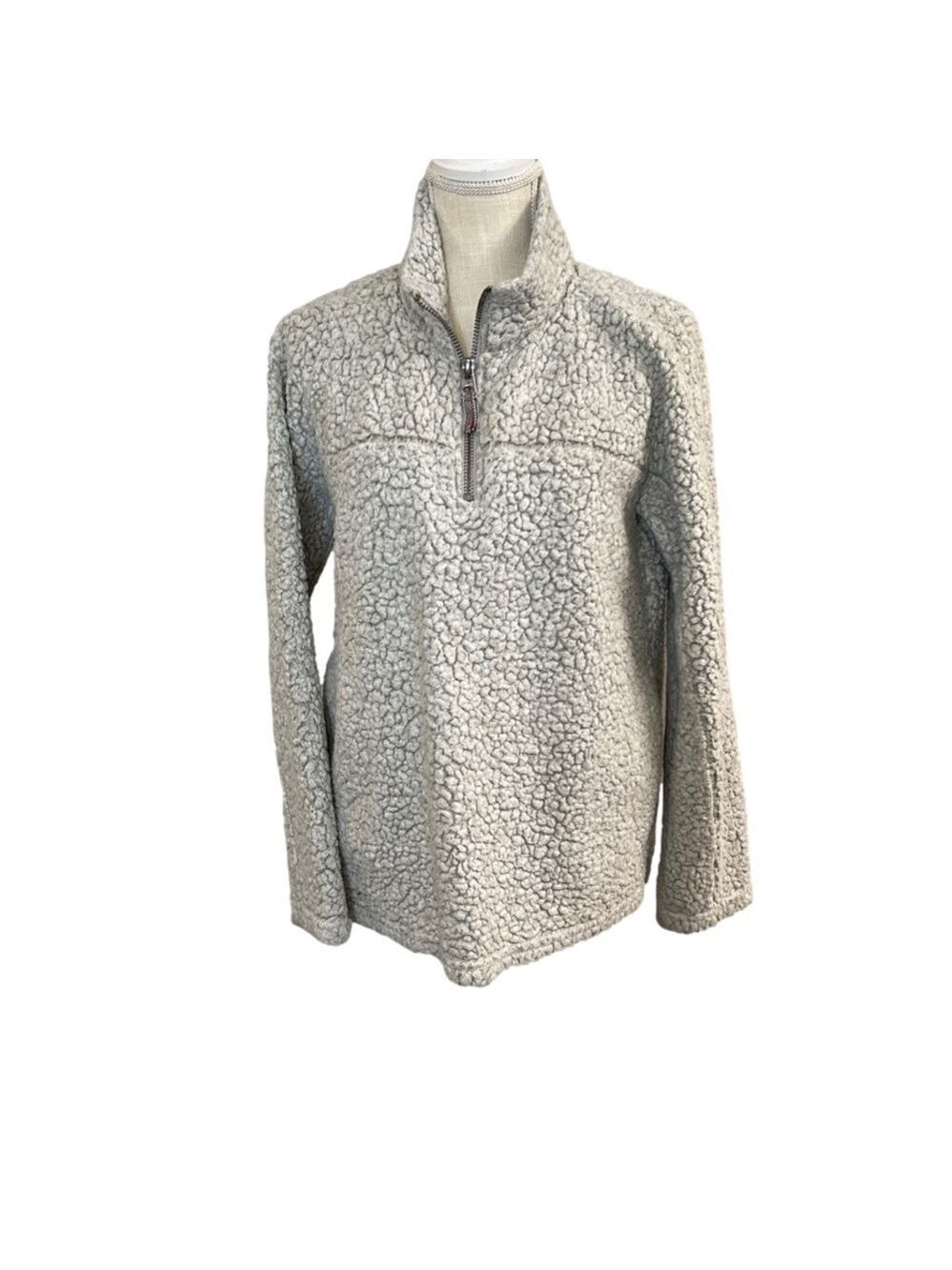 Dylan Los Angeles Women's 1/4 Zip Sherpa Fleece Pullover. Size Small